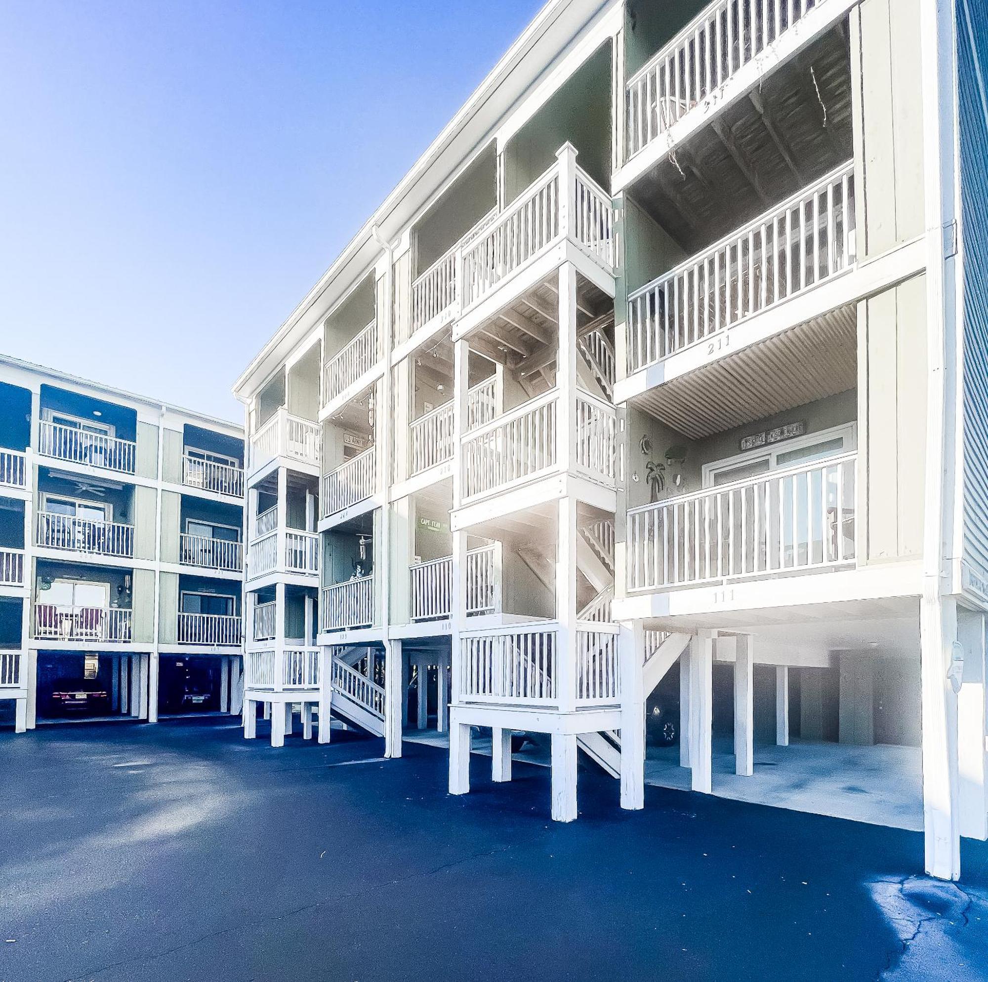 Cozy Beach Condo Sleeps 6 Pool Carolina Beach Exterior foto
