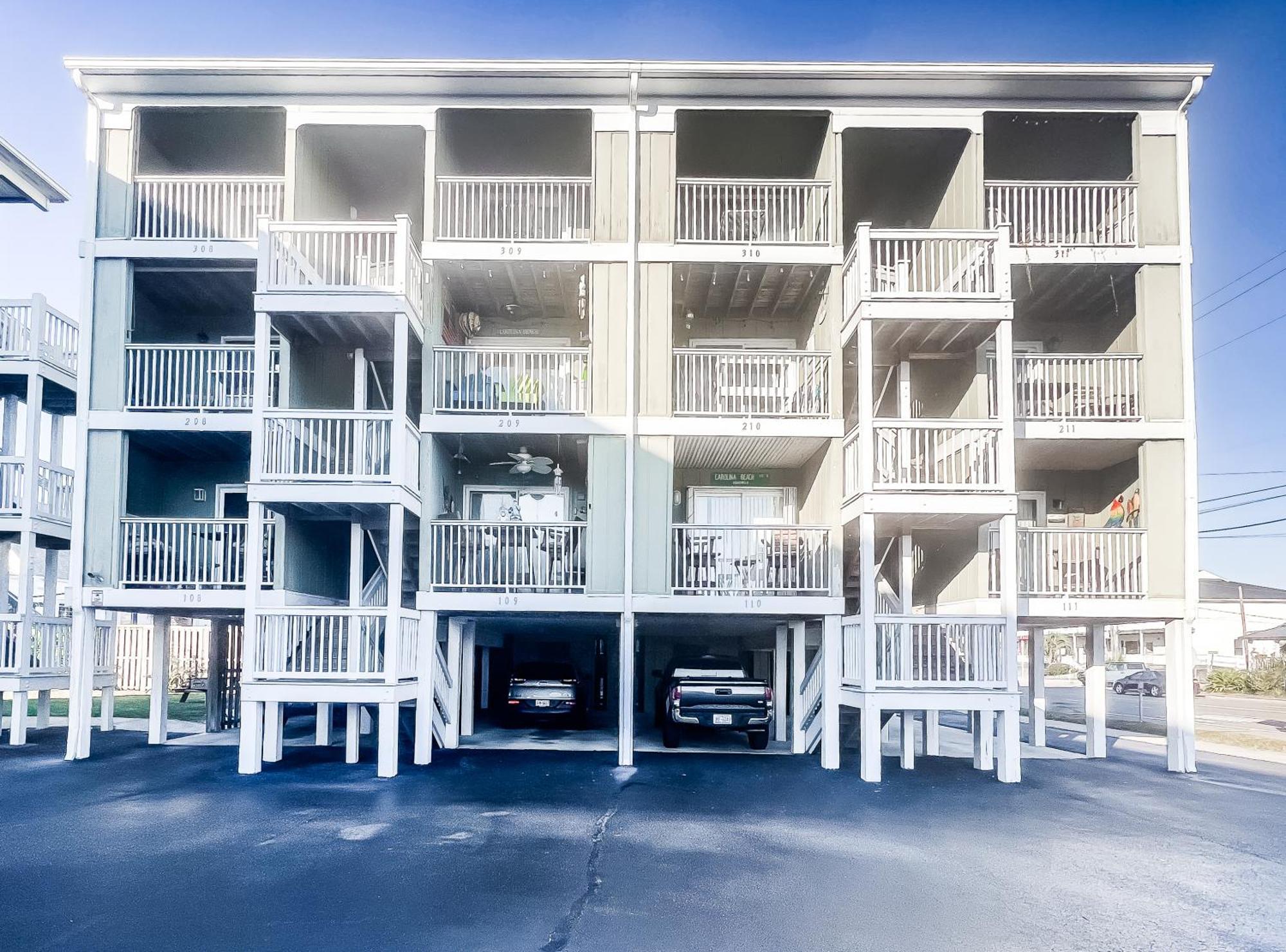 Cozy Beach Condo Sleeps 6 Pool Carolina Beach Exterior foto